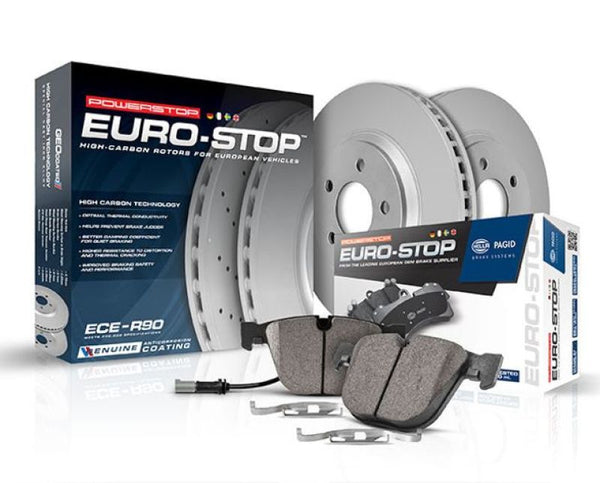 Power Stop 07-15 Audi Q7 Rear Euro-Stop Brake Kit
