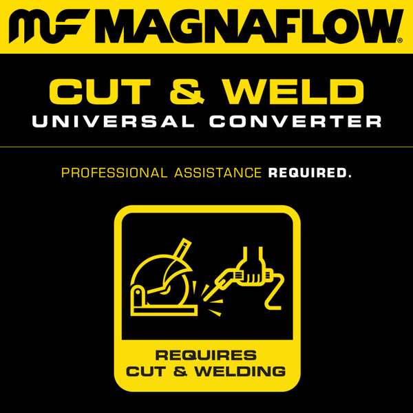 Magnaflow California Grade Universal Catalytic Converter - 2.25in ID/OD 11in Length